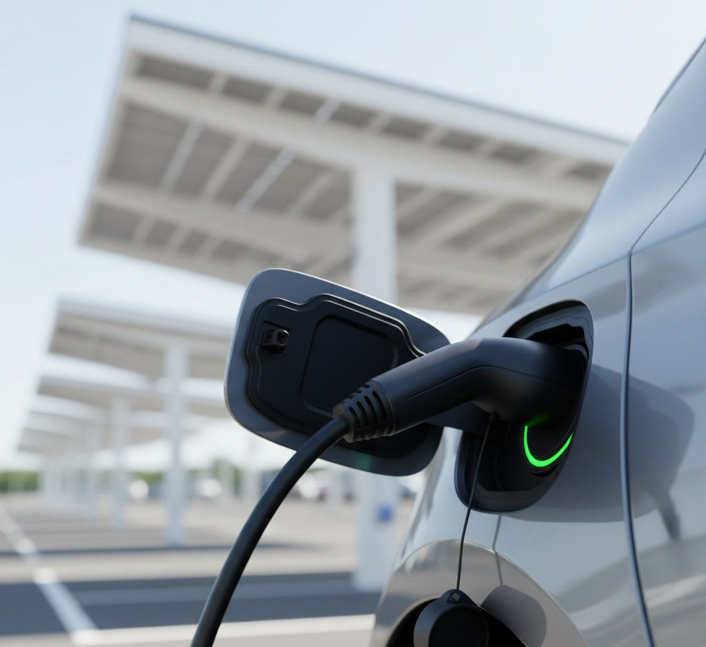 Bornes de recharge integrees