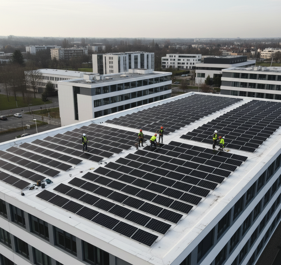 Toiture photovoltaique